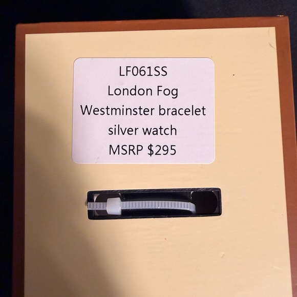 London Fog Westminster Silver Watch main image 3